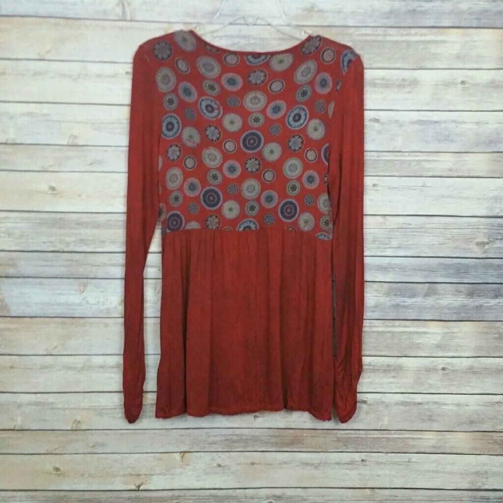 Scrapbook Originals Open Front Tunic Size Small - Picture 6 of 8